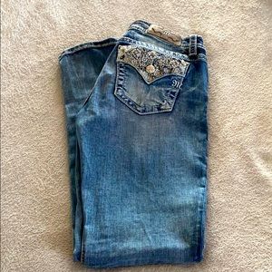 Miss Me Signature Straight Leg Jeans